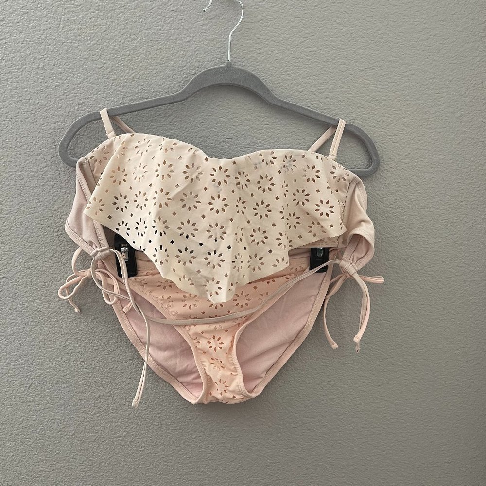 Xhilaration - Pink Two-Piece Swim Suit